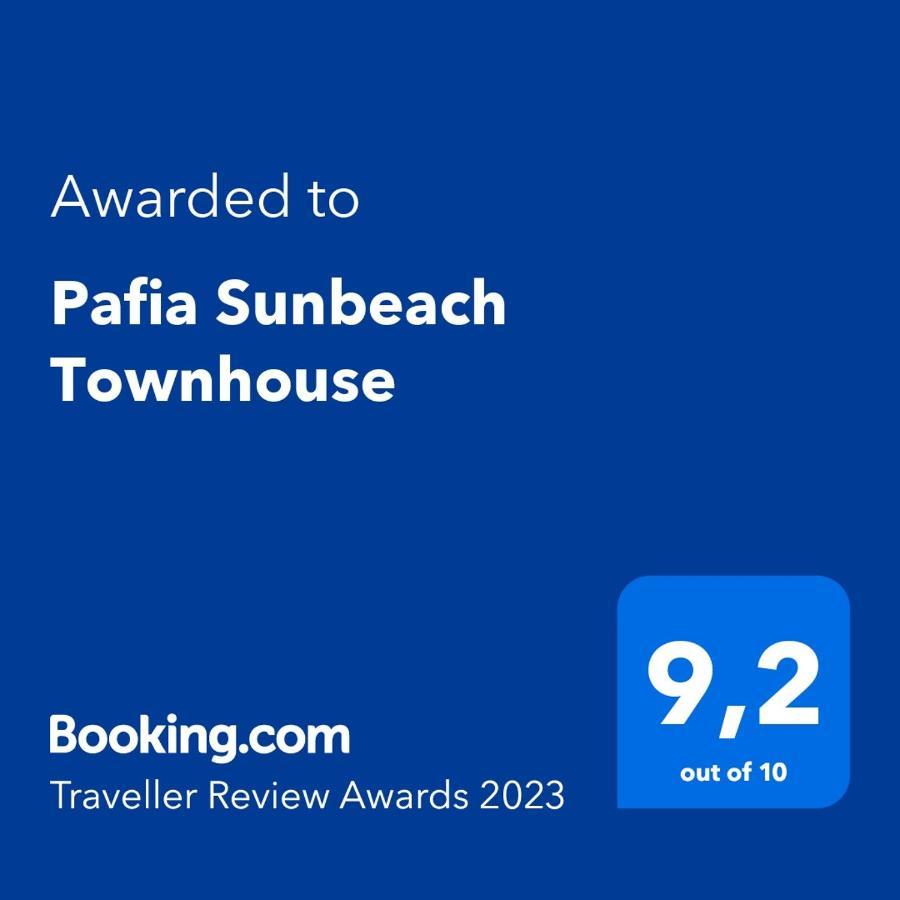 Pafia Sunbeach Townhouse Paphos Eksteriør billede